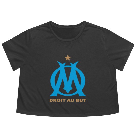 Discover Flowy Cropped Tees Olympique Marseille Flowy Cropped Tees