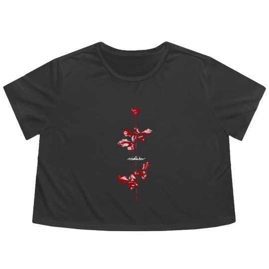 Discover Depeche Mode Band Flowy Cropped Tees, Depeche Mode Flowy Cropped Tees, Depeche Mode Fan Gift