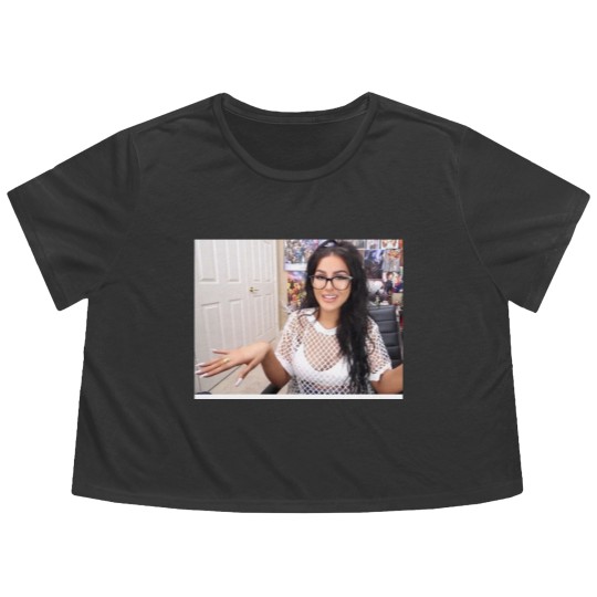 Discover Sssniperwolf Classic Flowy Cropped Tees
