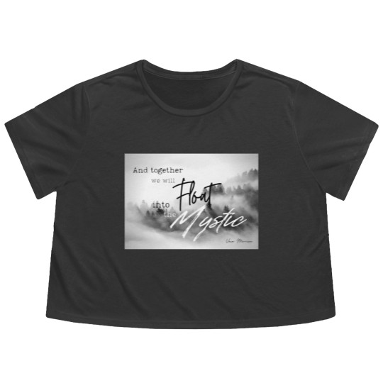 Discover Van Morrison - Into The Mystic Flowy Cropped Tees