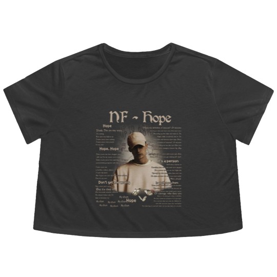 Discover NF Hope Rap Flowy Cropped Tees, NF Hope Vintage Retro 90s Graphic Flowy Cropped Tees