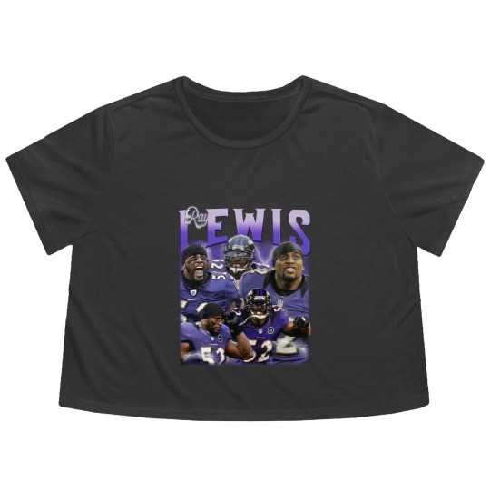 Discover Ray Lewis Vintage Unisex Flowy Cropped Tees, Vintage Ray Lewis Flowy Cropped Tees