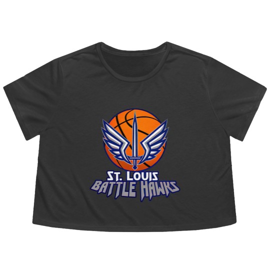 Discover Battle Hawks St Louis - St Louis Battle Hawks - Flowy Cropped Tees