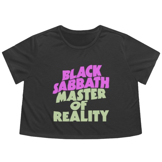 Discover Men Black Sabbath Master Of Reality Particular Flowy Cropped Tees Flowy Cropped Tees
