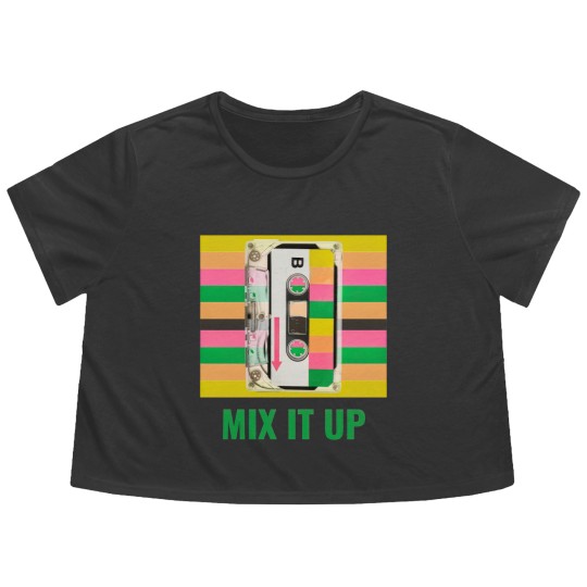 Discover mix it up Flowy Cropped Tees