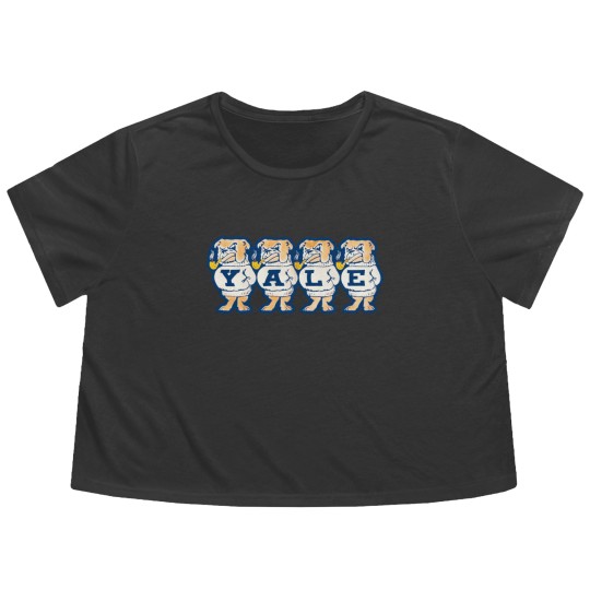 Discover Restored Yale Design 2 - Yale University - Flowy Cropped Tees