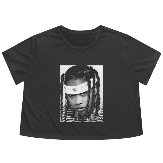 Discover Da Brat Flowy Cropped Tees, Rap Queen Flowy Cropped Tees, Old School Hip Hop Flowy Cropped Tees, 90's Hip Hop, Aesthetic Clothing, Unisex Cotton Flowy Cropped Tees