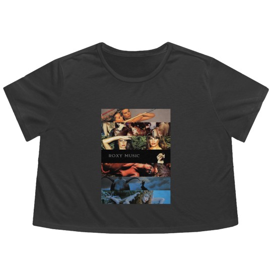 Discover Roxy Music Flowy Cropped Tees