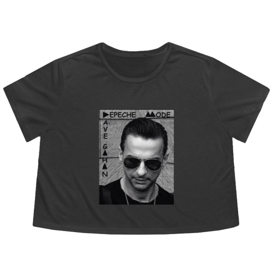 Discover Vtg 1993 Depeche Mode Faith Devotional World Tour Concert 90s Flowy Cropped Tees, DM Rock Flowy Cropped Tees