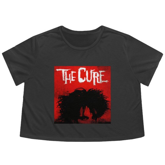 Discover The Cure - Band Legend Classic Flowy Cropped Tees