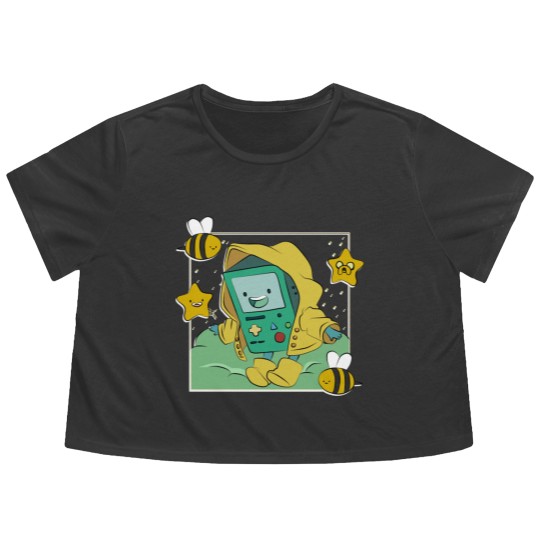 Discover Bimo _Beemo Cartoon - Adventure Time - Flowy Cropped Tees