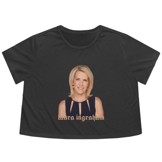 Discover Laura Ingraham Flowy Cropped Tees