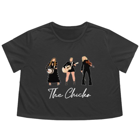 Discover The Chicks World Tour 2023 Flowy Cropped Tees, The Chicks Flowy Cropped Tees Fan Gifts, The Chicks Band Flowy Cropped Tees