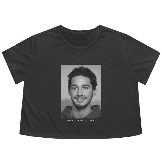 Discover Shia LaBeouf, 2007 Mugshot Flowy Cropped Tees
