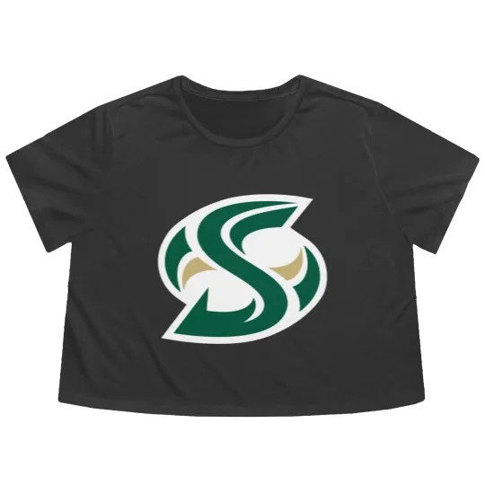 Discover Sacramento State Hornets Flowy Cropped Tees