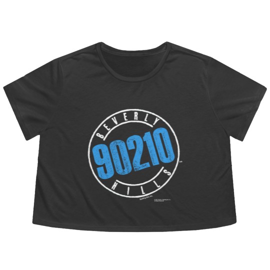 Discover vintage 1991 Beverly Hills 90210 Flowy Cropped Tees