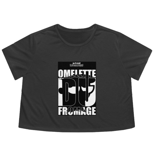 Discover OMELETTE DU FROMAGE Dexters Laboratory ™ Quote Flowy Cropped Tees
