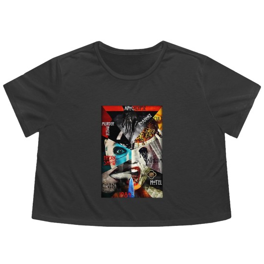 Discover American Horror Story Flowy Cropped Tees