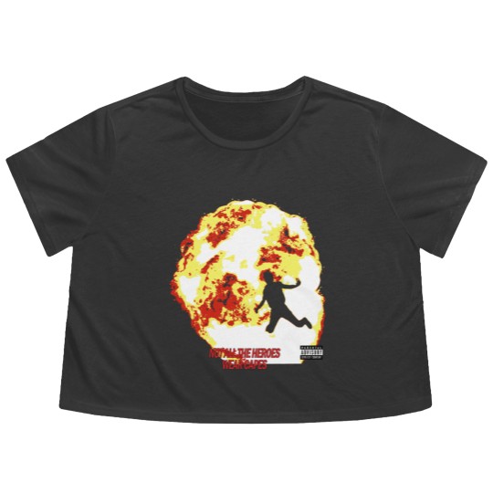 Discover Metro Boomin Not All Heroes Wear Capes Album Cover Flowy Cropped Tees