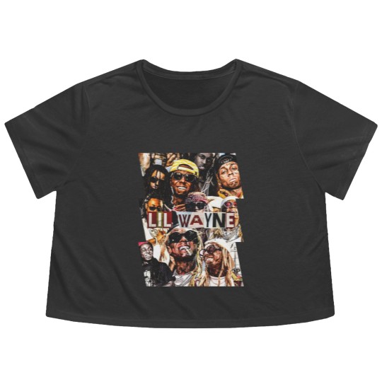 Discover Lil Wayne Flowy Cropped Tees, Vintage Lil Wayne graphic Flowy Cropped Tees, Lil Wayne Flowy Cropped Tees