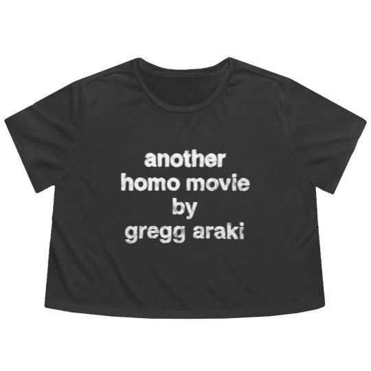 Discover Another Homo Movie by Gregg Araki  | Active Flowy Cropped Tees
