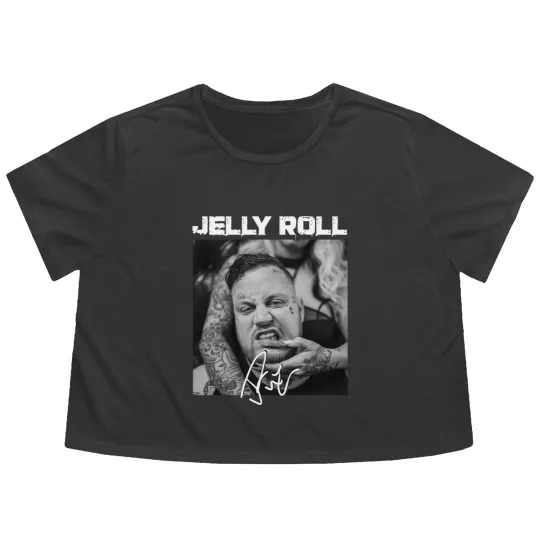 Discover Jelly Roll Addiction Kills Short Sleeve Men Flowy Cropped Tees