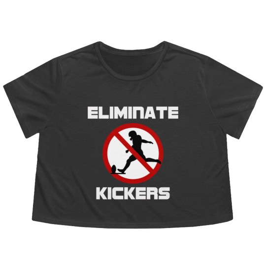Discover Eliminate Kickers Flowy Cropped Tees