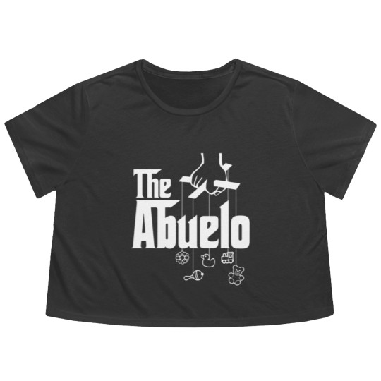 Discover Mens The Abuelo! Spanish Grandfather Flowy Cropped Tees