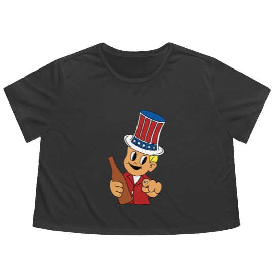 Discover Anchorman - Milk was a bad choice Flowy Cropped Tees