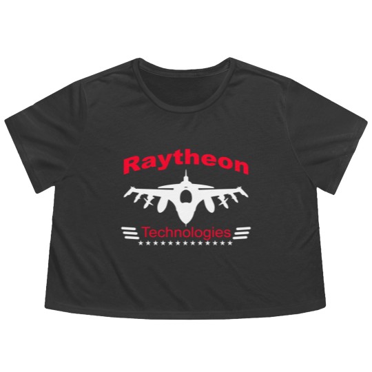 Discover Raytheon Flowy Cropped Tees