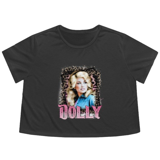 Discover Dolly Parton Flowy Cropped Tees, Vintage Dolly Parton Flowy Cropped Tees