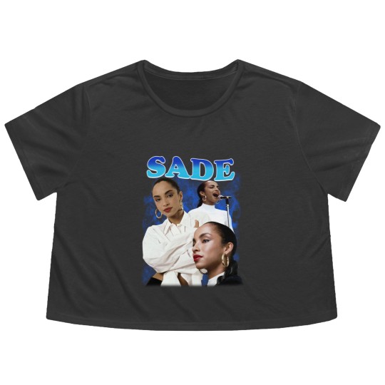 Discover Sade Flowy Cropped Tees, Sade Adu Flowy Cropped Tees