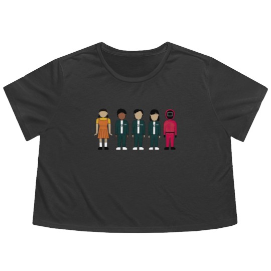 Discover Squid Cosplay - Squid Cosplay - Flowy Cropped Tees