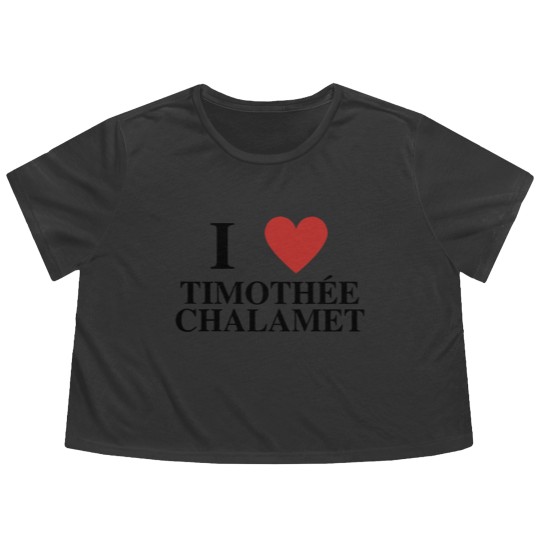 Discover Timothee Chalamet March, I love Timothee Flowy Cropped Tees
