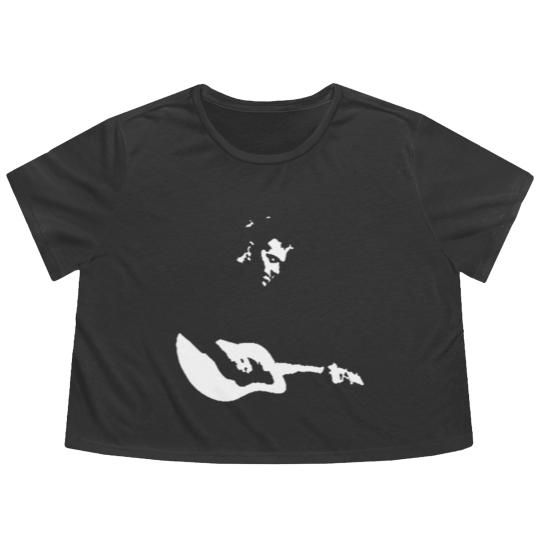 Discover Blur Damon Albarn Indie Rock Music Flowy Cropped Tees