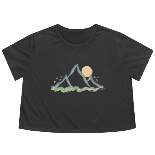 Discover Holocene - Bon Iver Flowy Cropped Tees