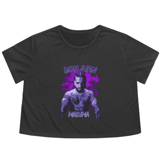 Discover Don Juan Maluma Flowy Cropped Tees