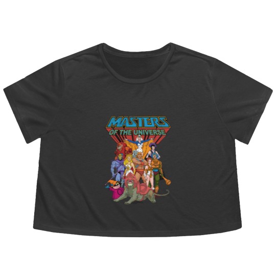 Discover Masters of the Universe He-Man Flowy Cropped Tees