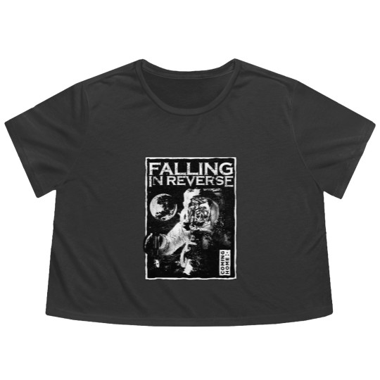Discover Falling In Reverse Flowy Cropped Tees, Falling In Reverse The Popular Mons Tour 2023 Flowy Cropped Tees