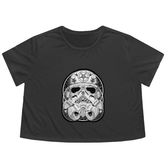 Discover Zombie Stormtrooper Flowy Cropped Tees