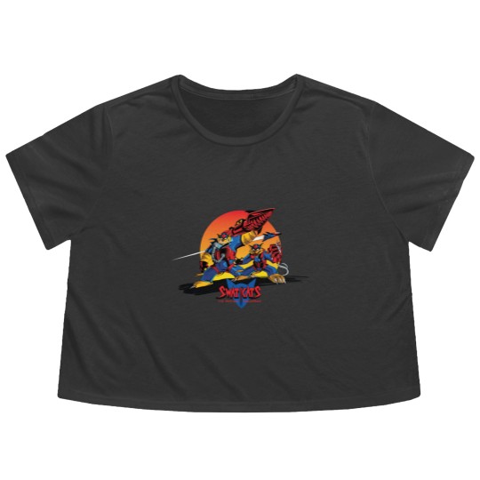 Discover Swat Kats - Swat Kats - Flowy Cropped Tees