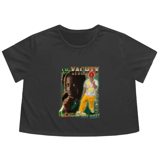Discover LIL Yachty Michigan Boy Boat Flowy Cropped Tees