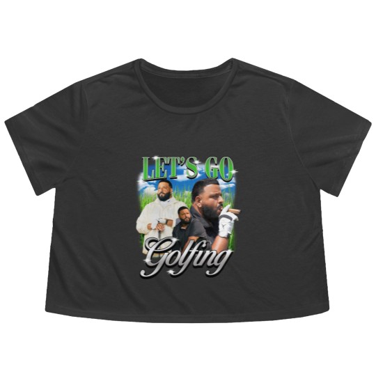 Discover Lets Go Golfing Dj Khaled Flowy Cropped Tees, God Did Flowy Cropped Tees, DJ Khaled Fan Gift