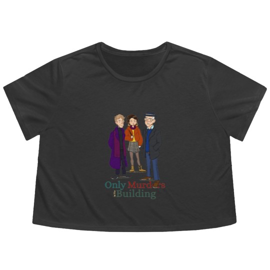 Discover Only Murders In The Building  Flowy Cropped Tees