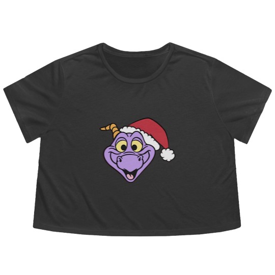 Discover Santa Figment Unisex Flowy Cropped Tees