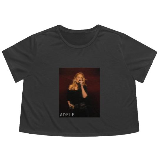 Discover ADELE Flowy Cropped Tees, Weekend with Adele Flowy Cropped Tees, Adele Concert Flowy Cropped Tees