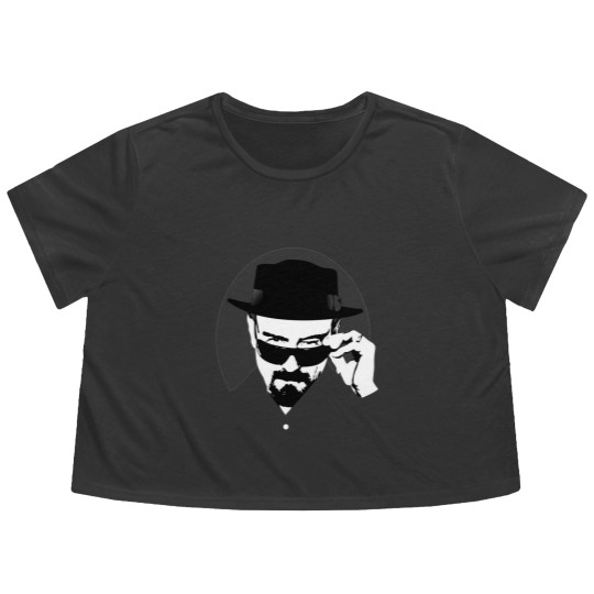 Discover Heisenberg in his hat - Breaking Bad - Flowy Cropped Tees