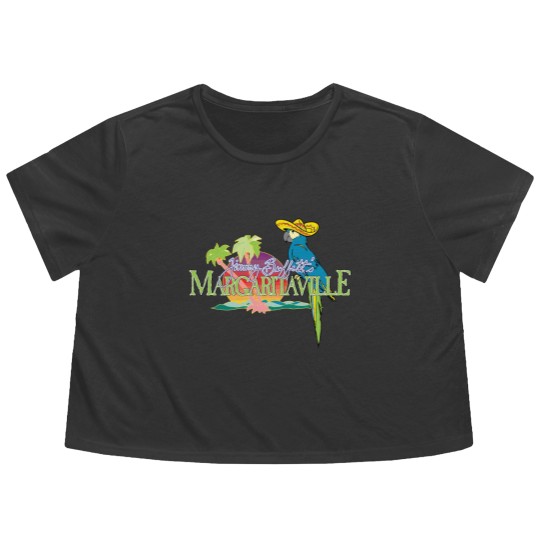 Discover Jimmy Buffett Flowy Cropped Tees