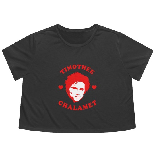 Discover Timothee Chalamet Flowy Cropped Tees, Timothee Chalamet Lover Flowy Cropped Tees, I Love Timothee Chalamet
