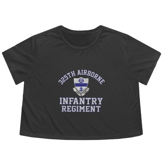 Discover 325Th Airborne Infantry Regiment Flowy Cropped Tees